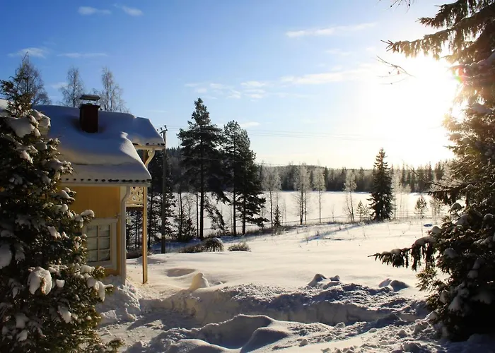 Keitaanniemen Lomamoekki Шале Haapamaki (Central Finland)